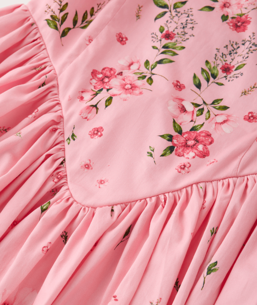 Tween Melany Floral Mini Dress - CAKEWISH