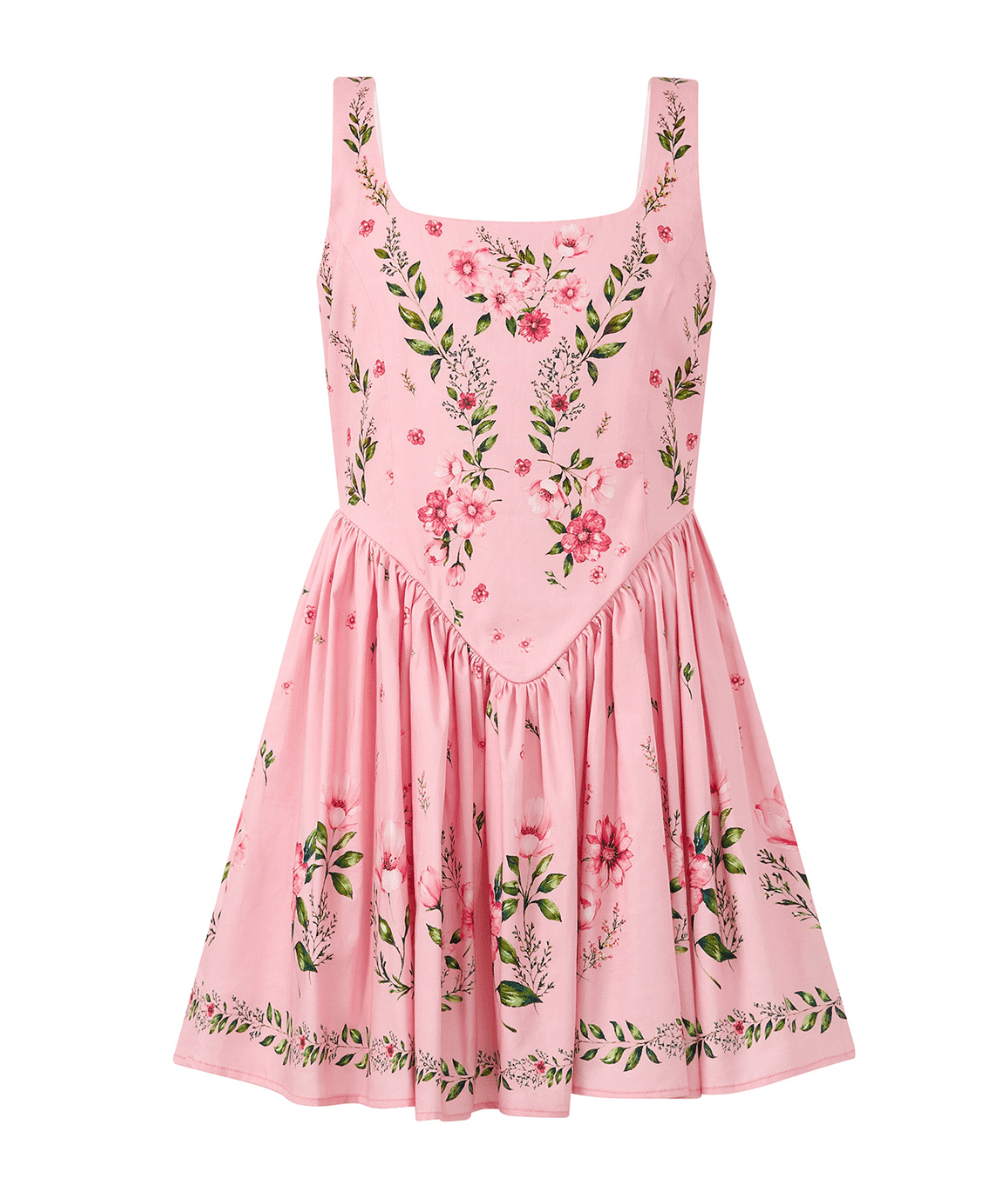 Tween Melany Floral Mini Dress - CAKEWISH