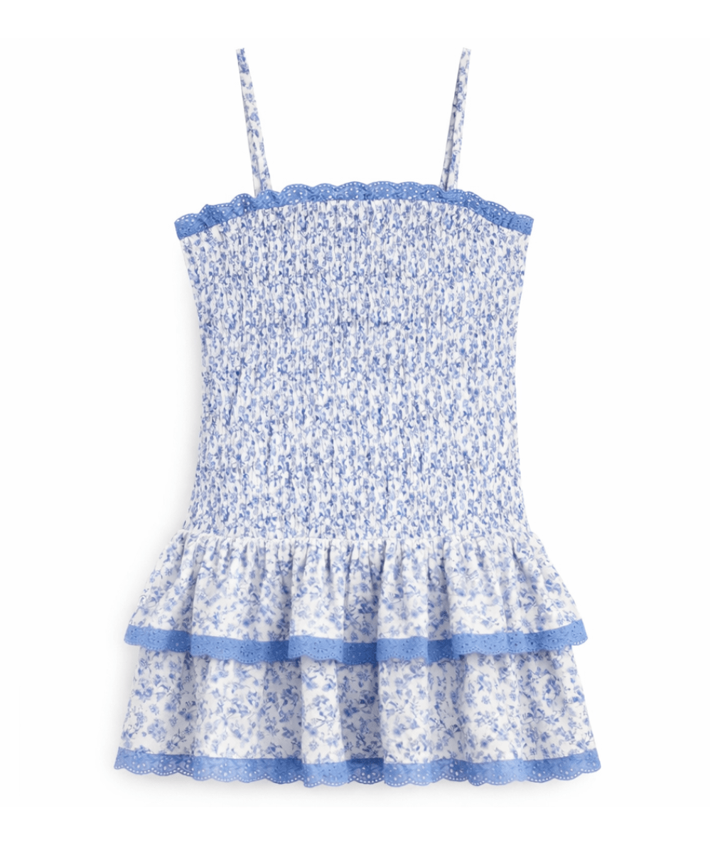 Tween Melina Smocked Drop Waist Dress - CAKEWISH