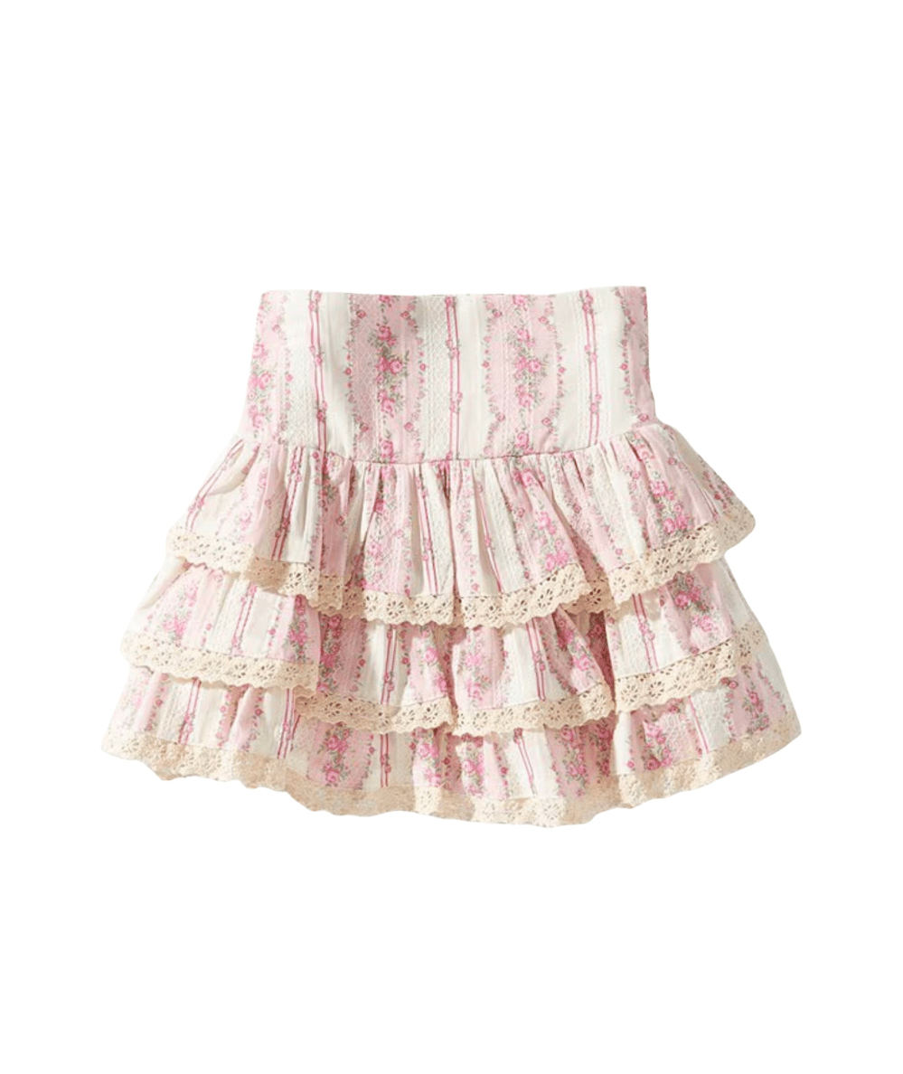 Tween Melody Floral Skirt - CAKEWISH