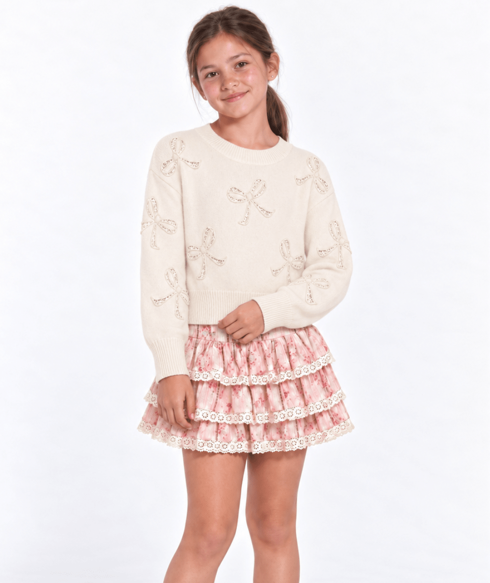 Tween Melody Tiered Skirt - CAKEWISH