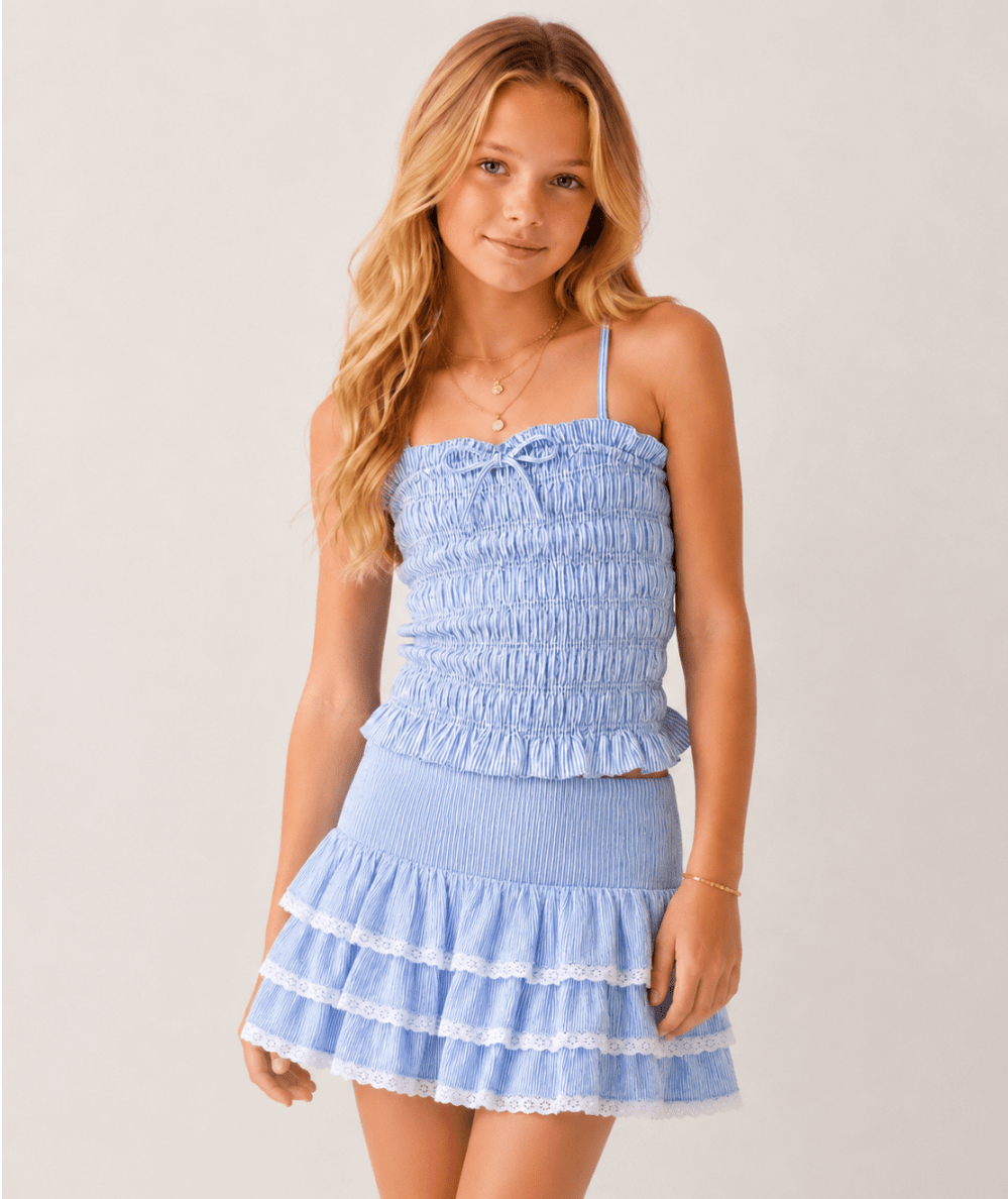 Tween Melody Tiered Skirt - CAKEWISH