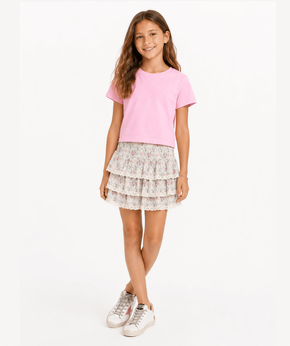 Tween Melody Tiered Skirt - CAKEWISH