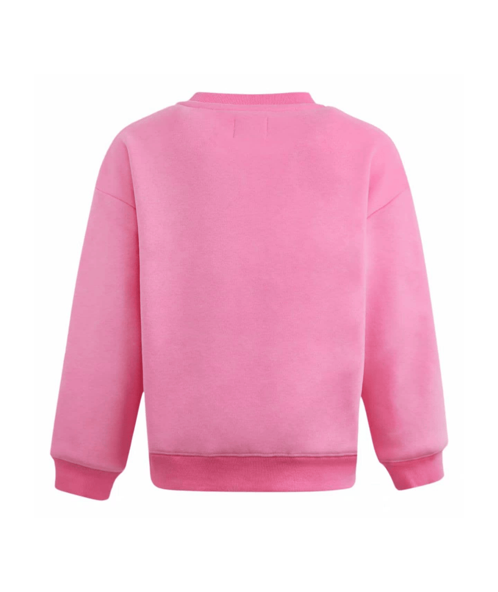 Back view of the pink Merry Gem sweatshirt by Lola and the Boys - CAKEWISH.