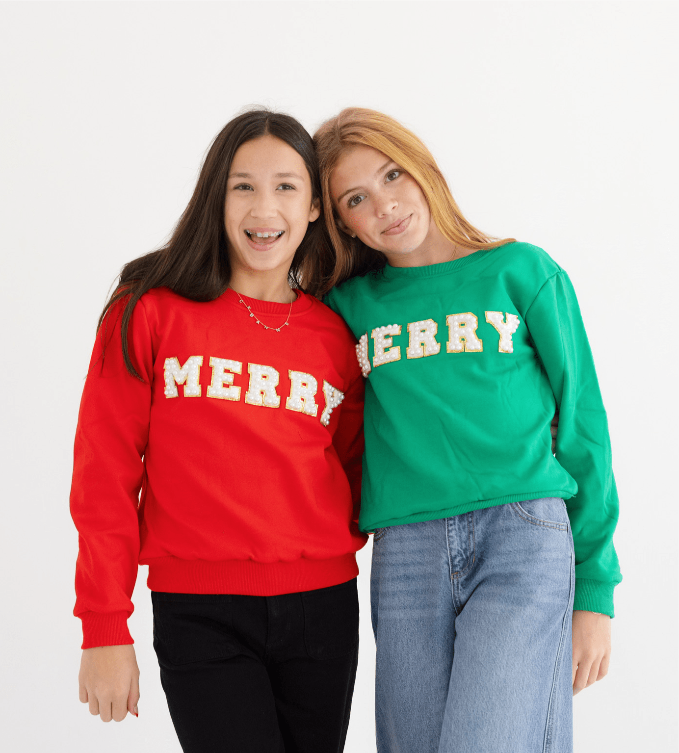 Tween Merry Pearl Sweatshirt - CAKEWISH