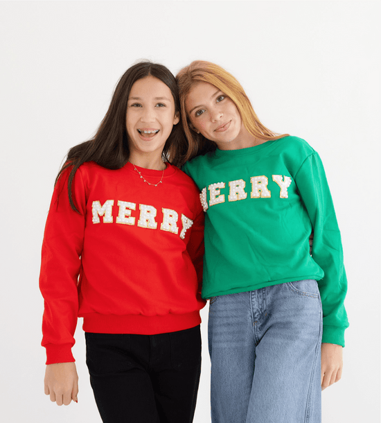 Tween Merry Pearl Sweatshirt - CAKEWISH