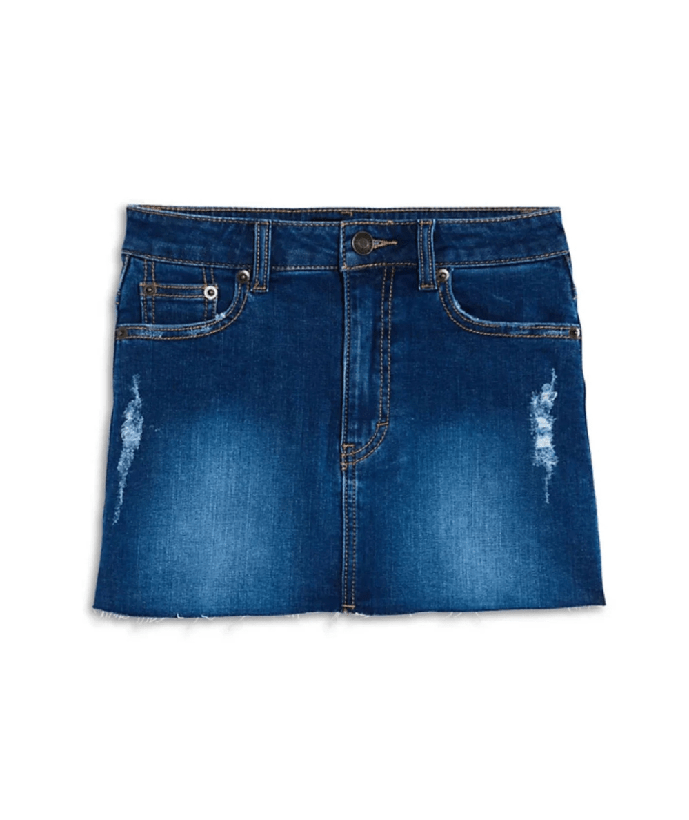 Tween Miami Denim Mini Skirt - CAKEWISH