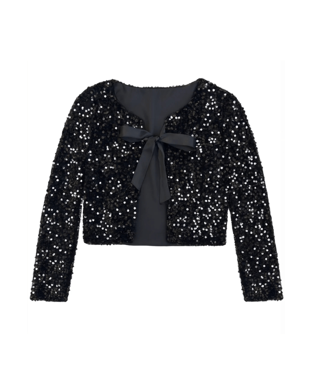 Tween Misha Sequin Cardigan - CAKEWISH