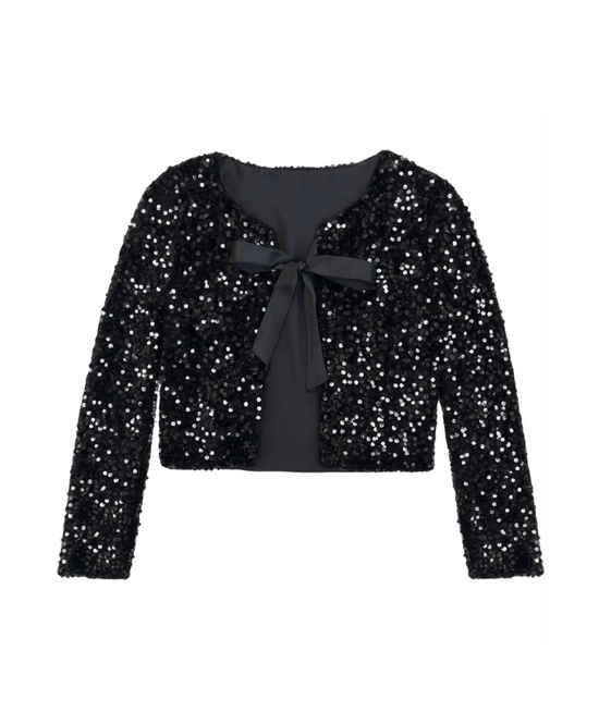 Tween Misha Sequin Cardigan - CAKEWISH