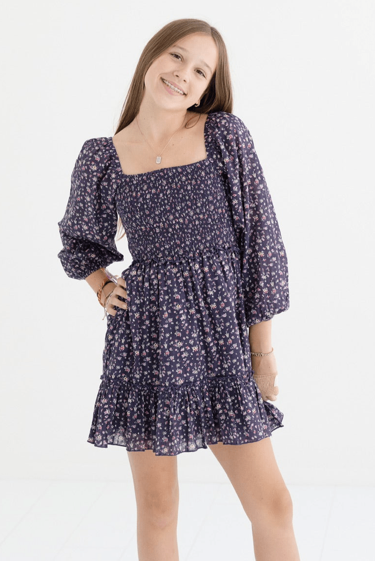 Tween Molly Long Sleeve Dress - CAKEWISH