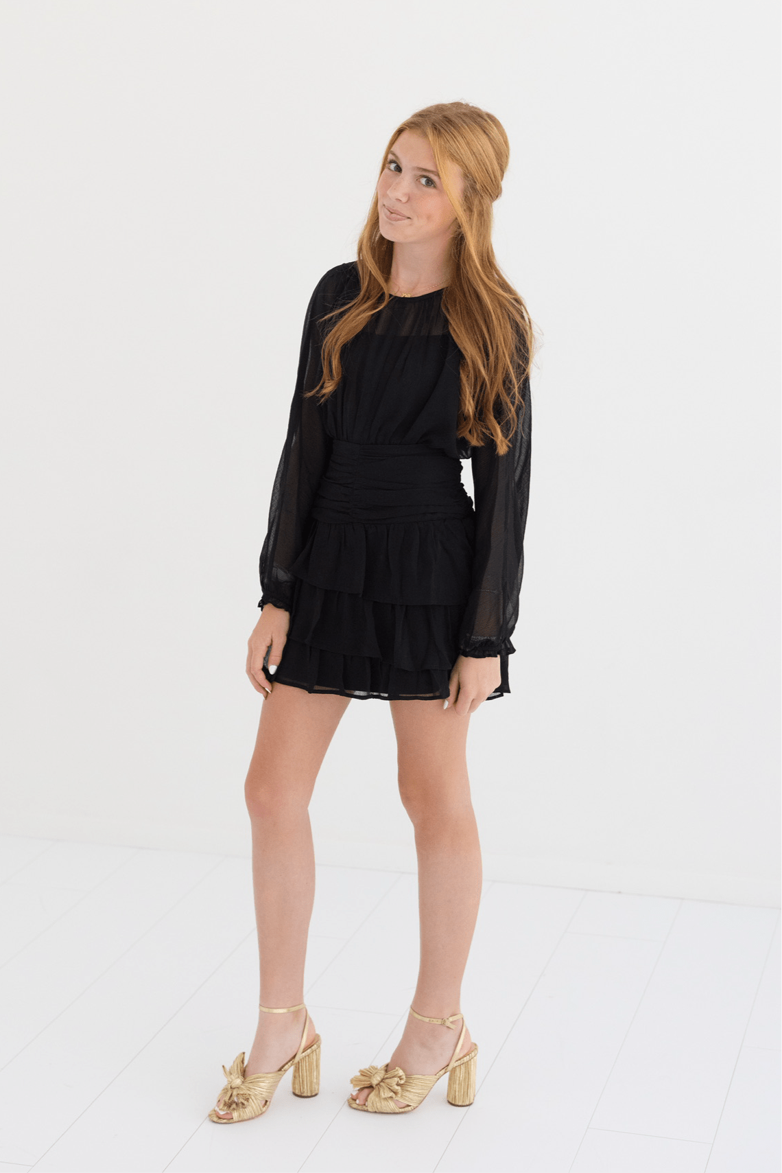 Tween Morgan Long Sleeve Dress - CAKEWISH