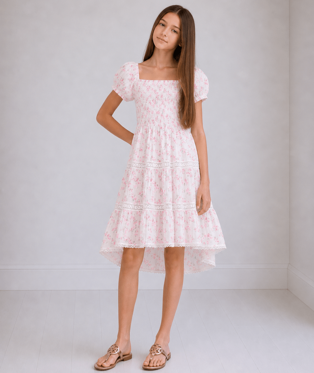 Tween Muriella Blooming Floral Dress - CAKEWISH