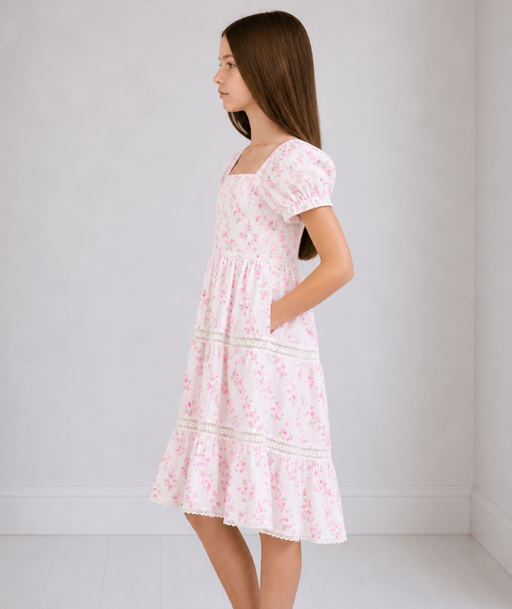 Tween Muriella Blooming Floral Dress - CAKEWISH