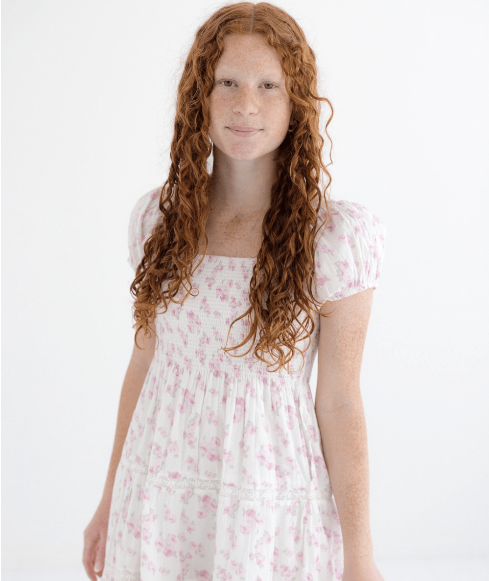 Tween Muriella Blooming Floral Dress - CAKEWISH