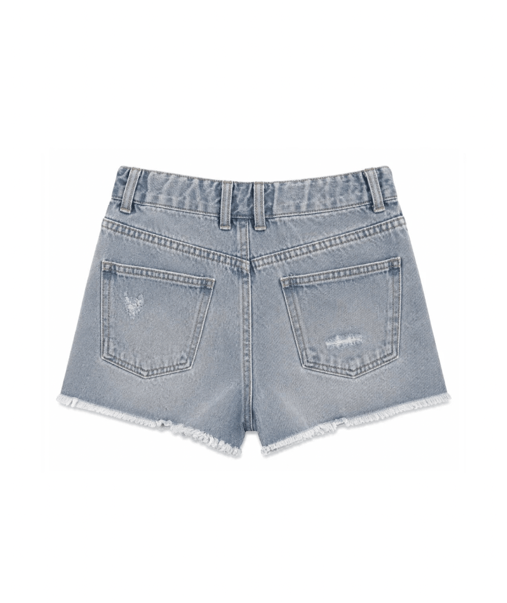 Tween Nolita Distressed Pull-On Short - CAKEWISH