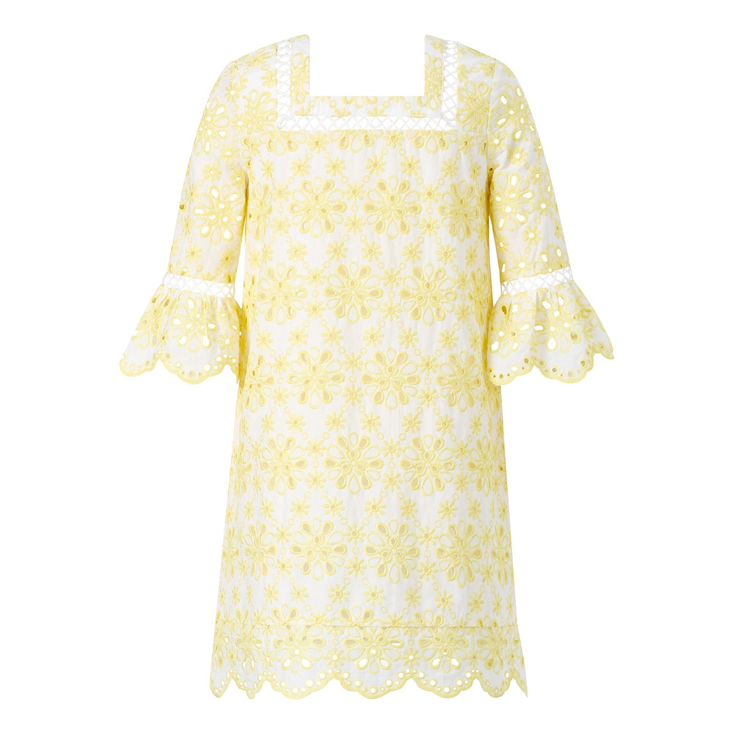 Tween Nora Embroidered Mini Dress - CAKEWISH