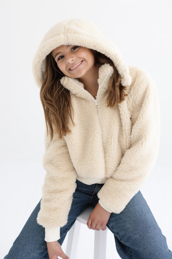 Tween Paddie Sherpa Jacket - CAKEWISH