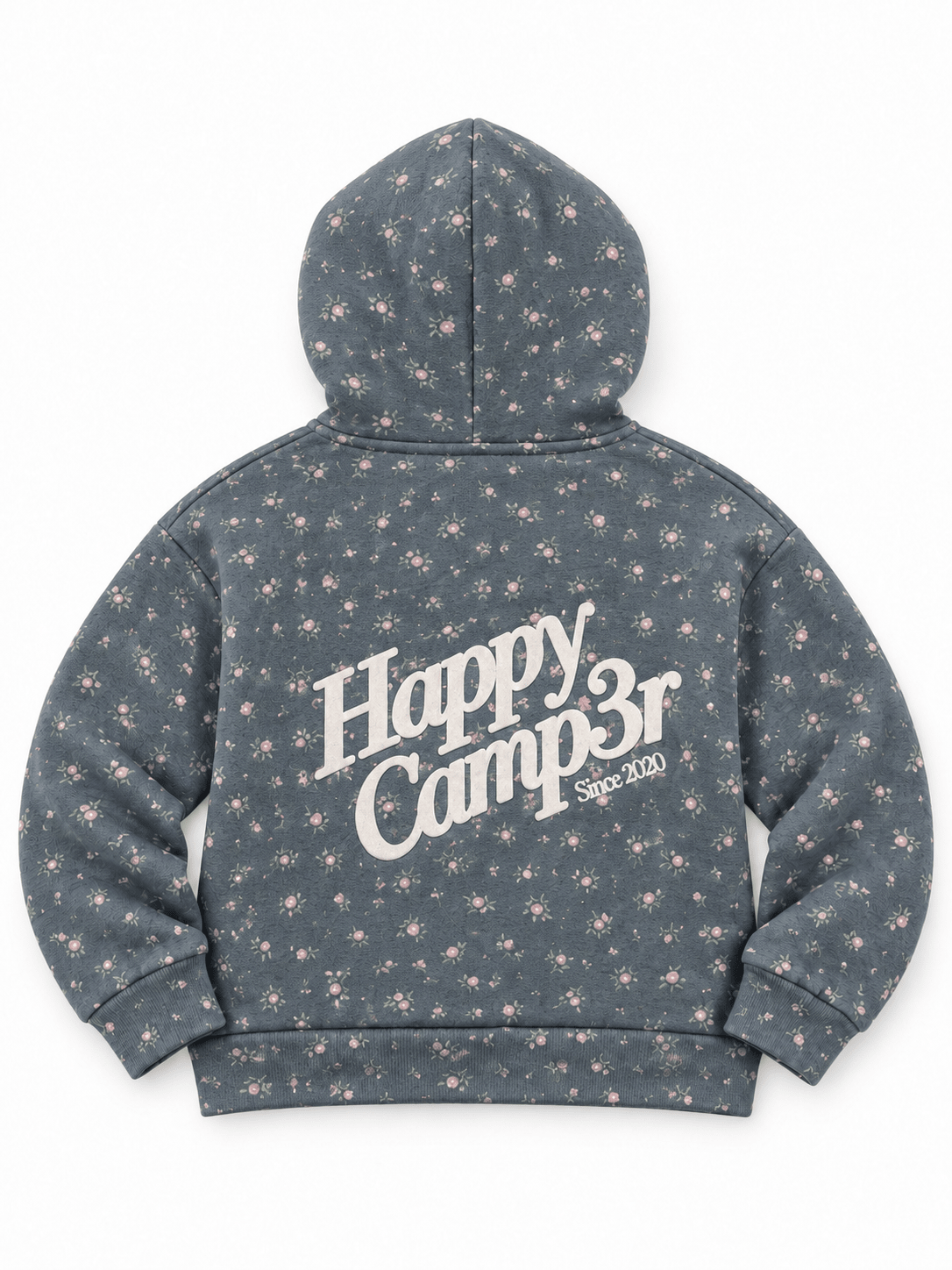 Tween Peony Print Hoodie - CAKEWISH