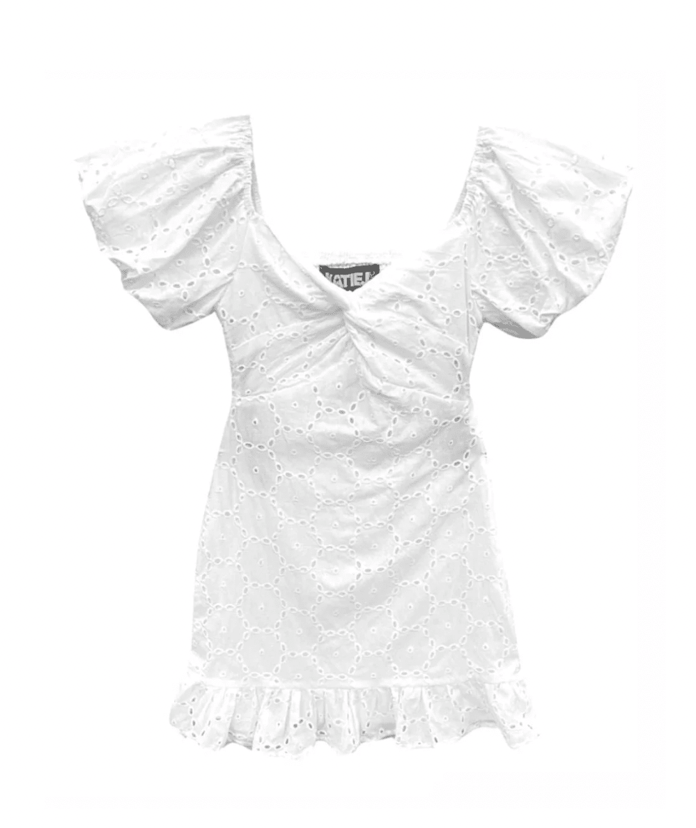 Tween Phoebe Eyelet Dress - CAKEWISH