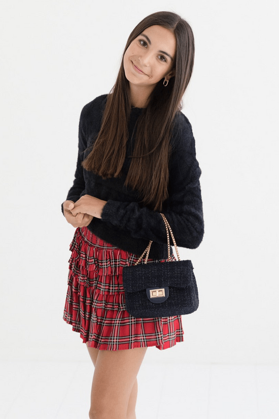 Tween Plaid Skort - CAKEWISH