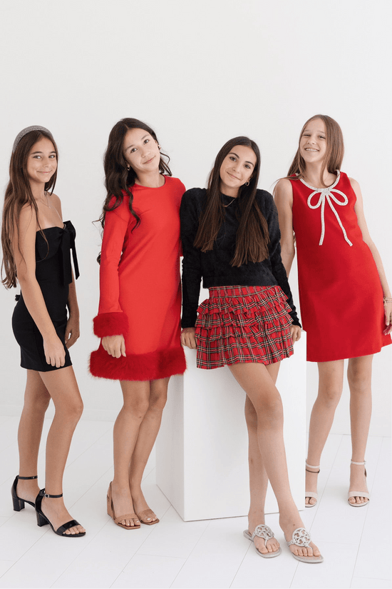 Tween Plaid Skort - CAKEWISH