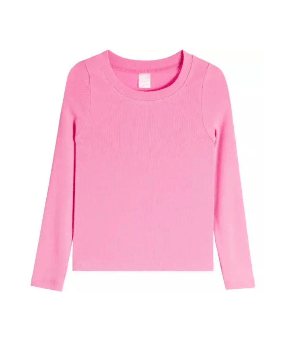 Tween Ribbed Long Sleeve Top - CAKEWISH