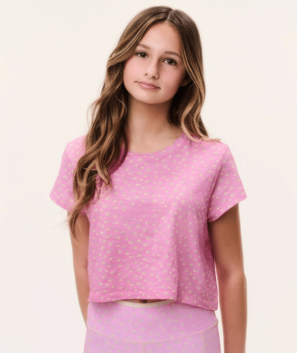 Tween Rubin Tee in Polaroid Rose - CAKEWISH