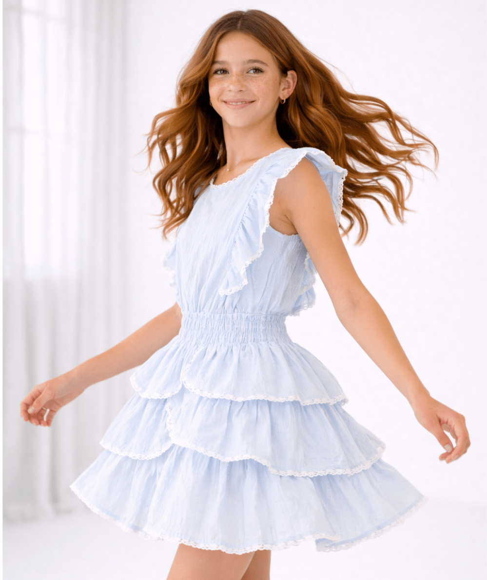 Tween Ruffle Decker Dress - CAKEWISH