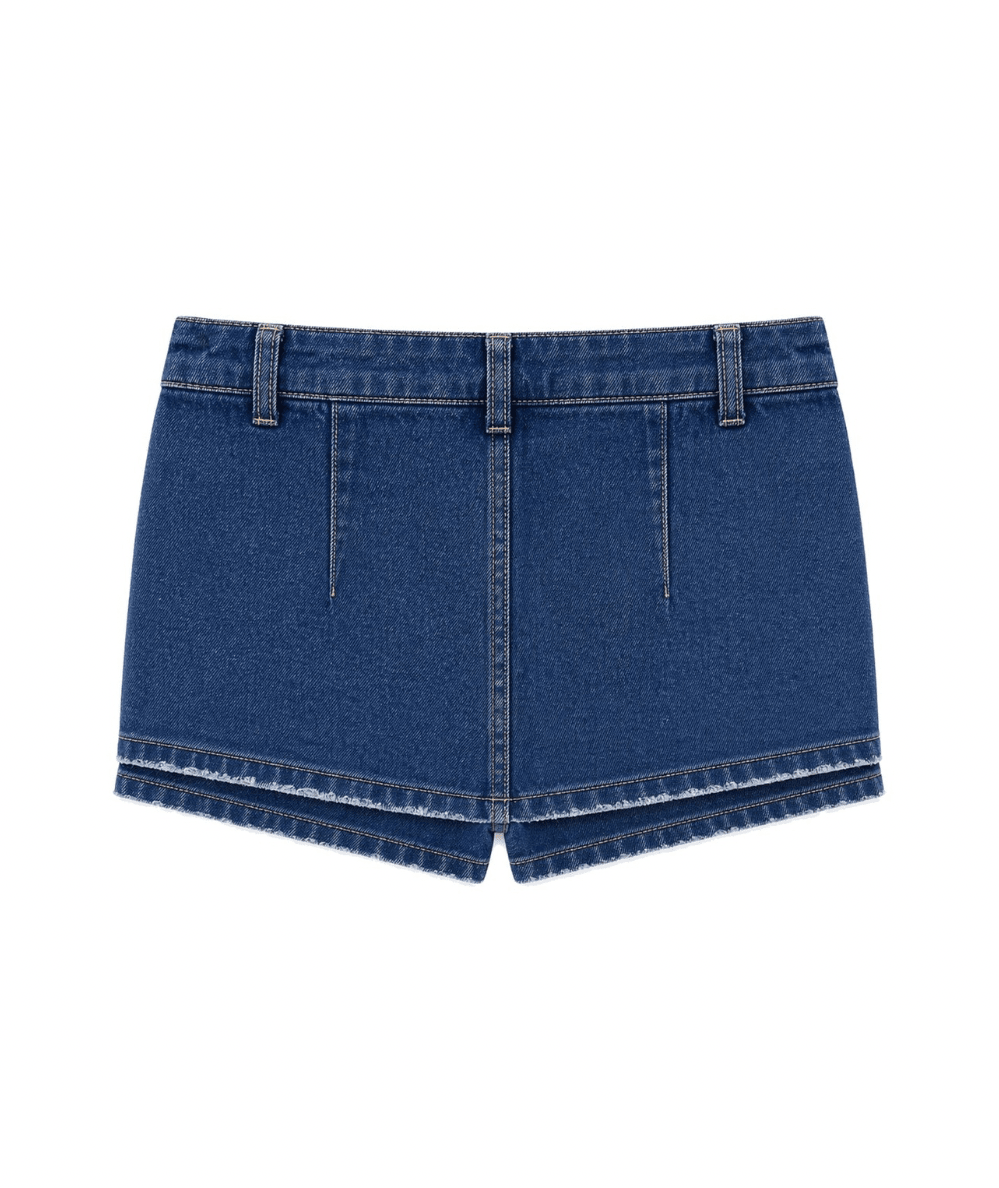 Tween San Diego Denim Micro Skort - CAKEWISH
