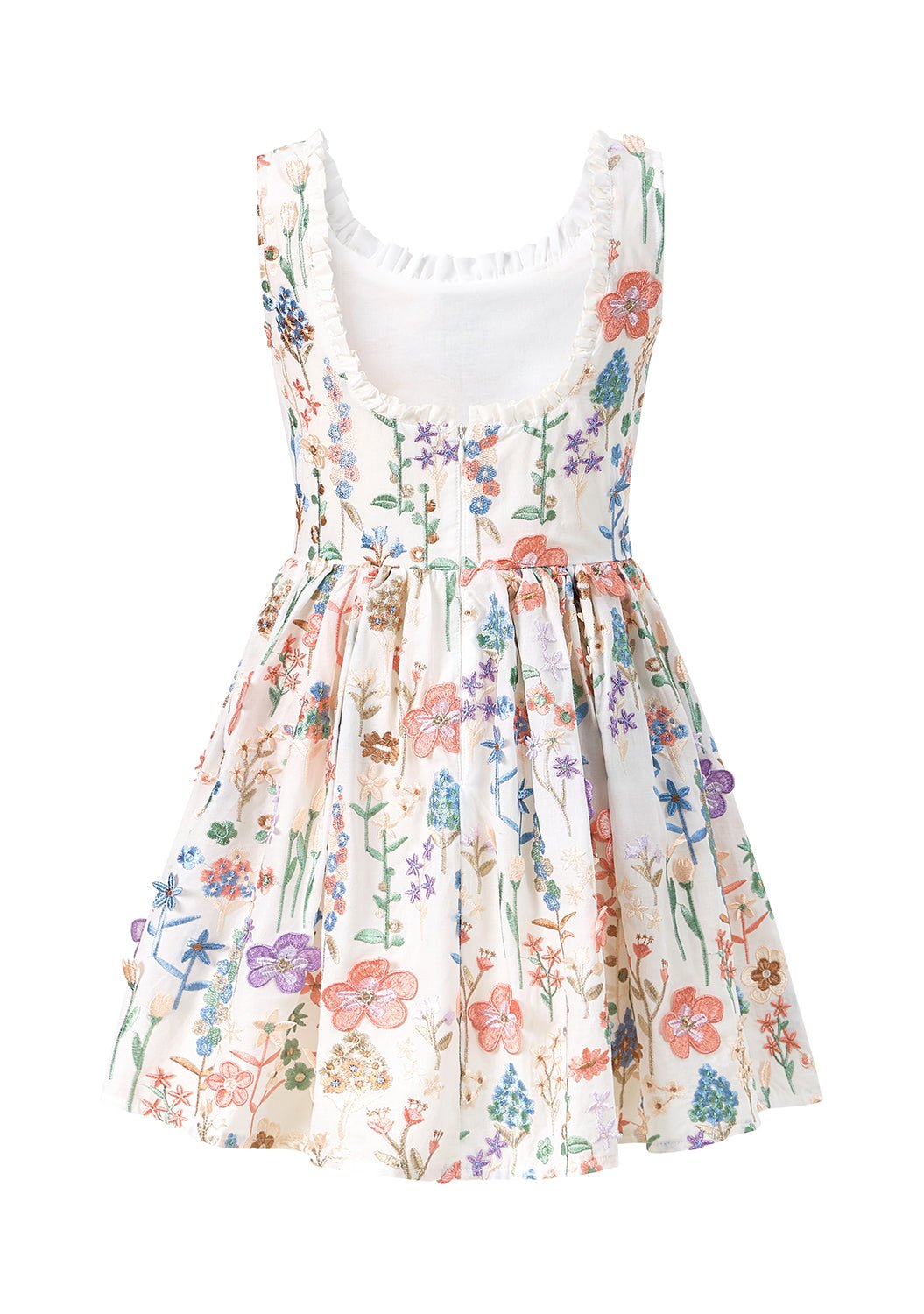 Tween Serena Embroidered Mini Dress - CAKEWISH