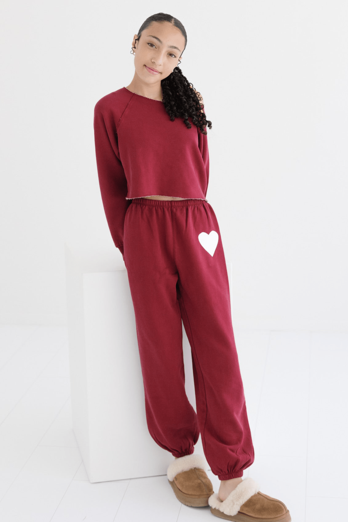 Tween Shane Sweatpants w/ Heart - CAKEWISH