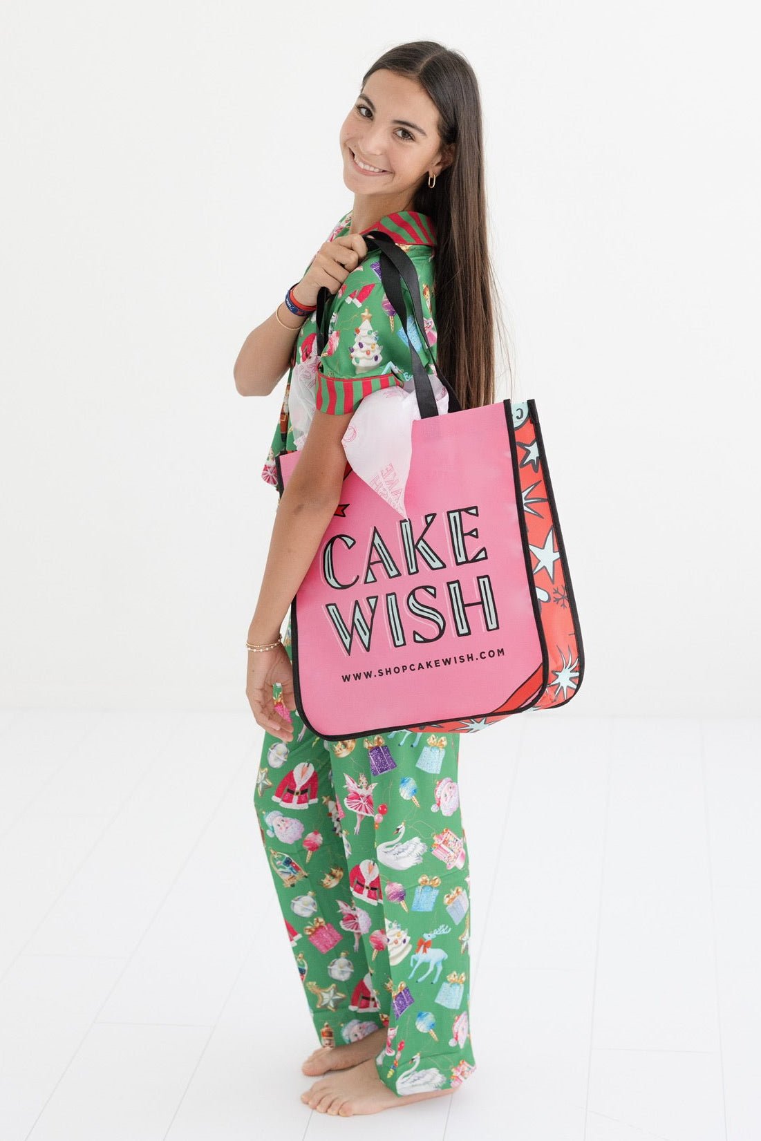 Tween Silky Holiday Pajama Set - CAKEWISH