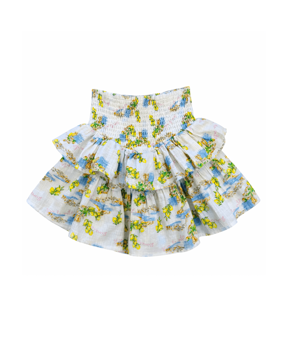 Tween Smocked Waist Ruffle Skort - CAKEWISH