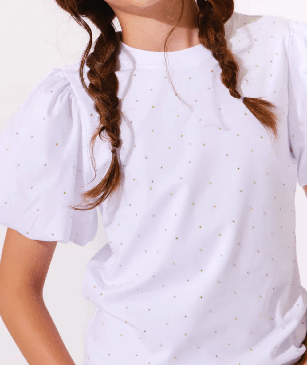 Tween Sparkle Princess Ruffle T-Shirt - CAKEWISH