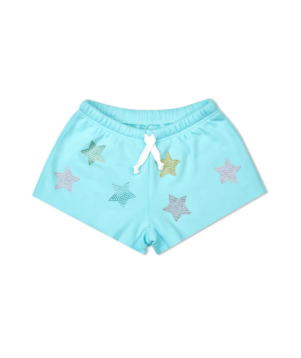 Tween Sparkling Stars Sweat Shorts - CAKEWISH