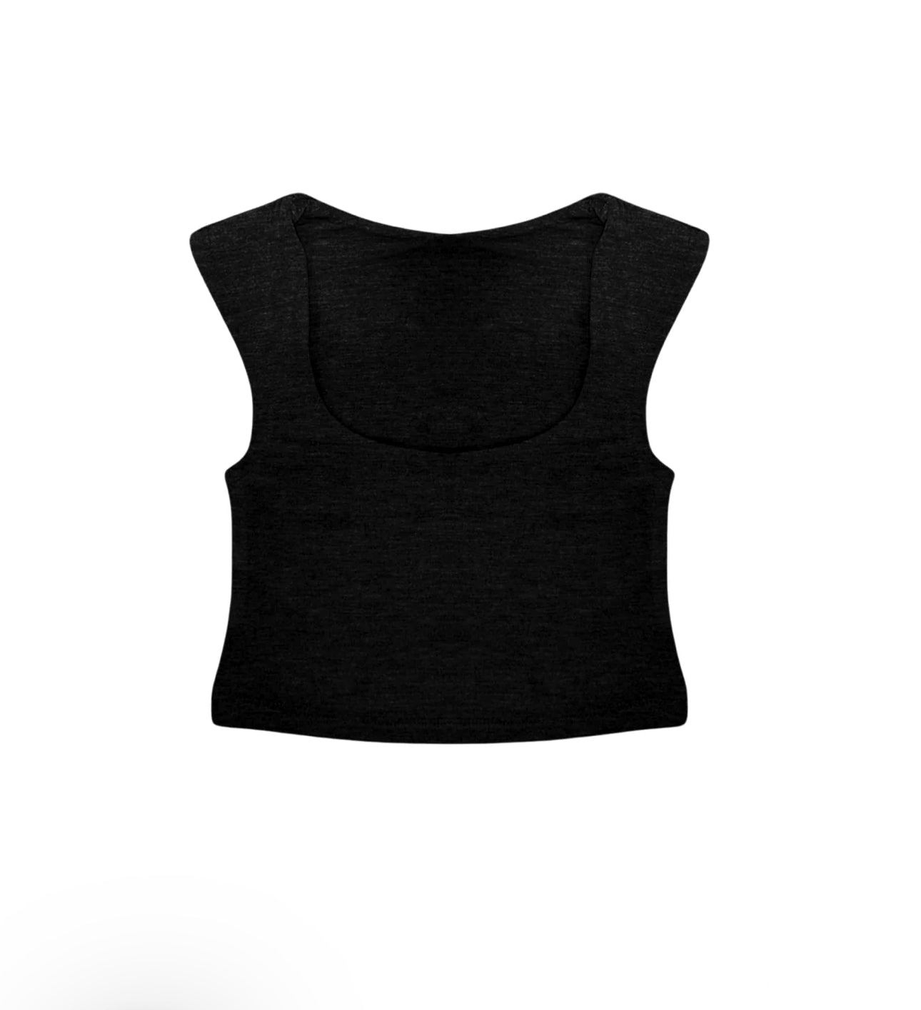 Tween Summer Square Neck Cropped Lounge Tank - CAKEWISH