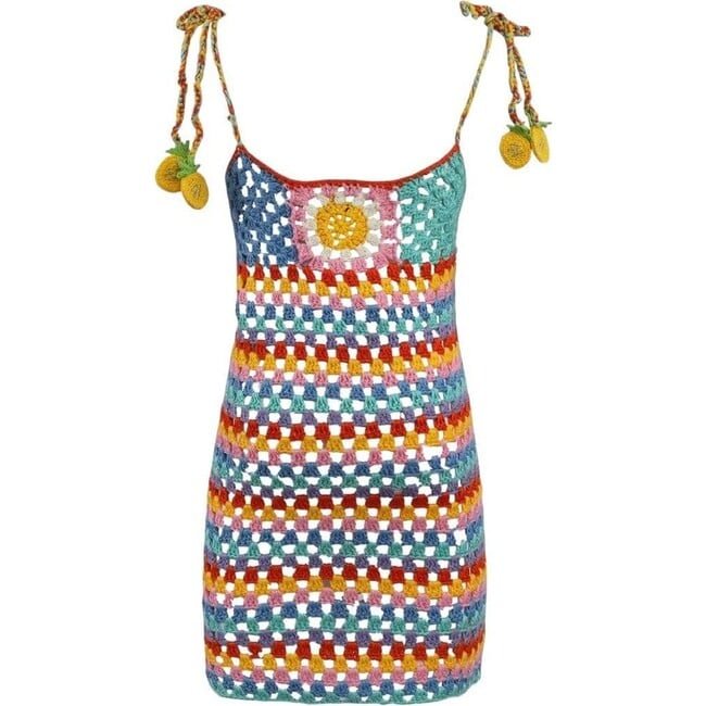 Tween Sunshine Mood Crochet Dress - CAKEWISH