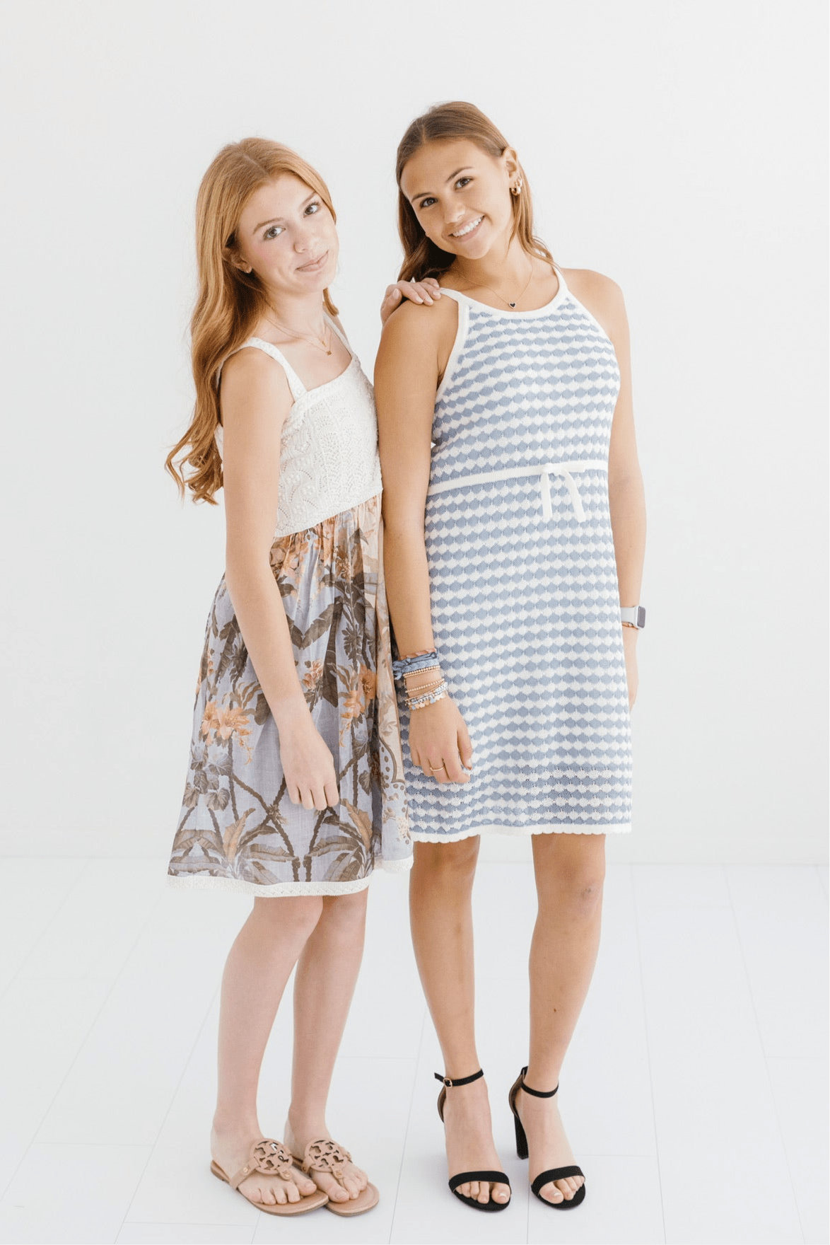 Tween Tallow Scallop Knit Dress - CAKEWISH