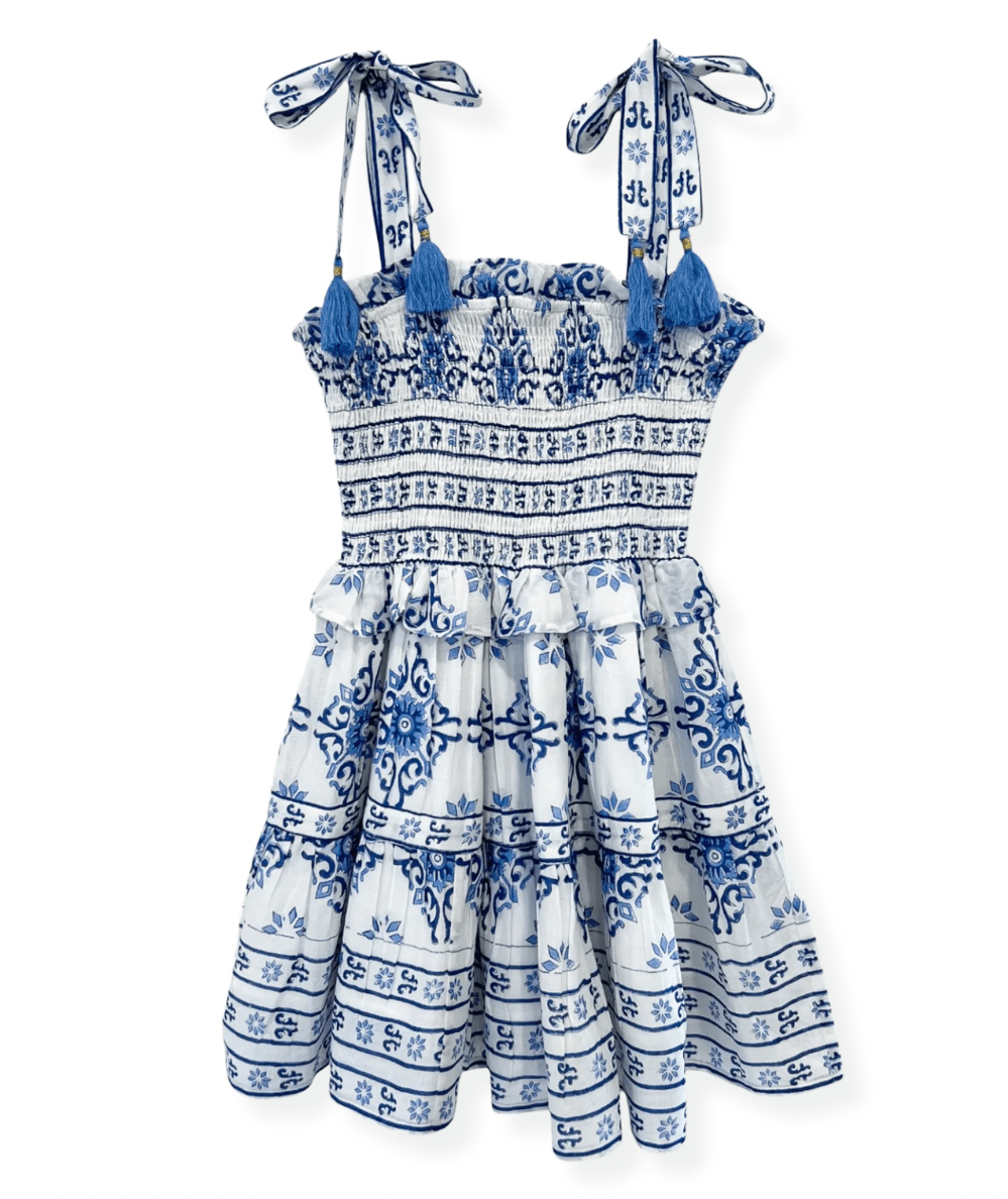 Tween Taylor Tie Shoulder Dress - CAKEWISH