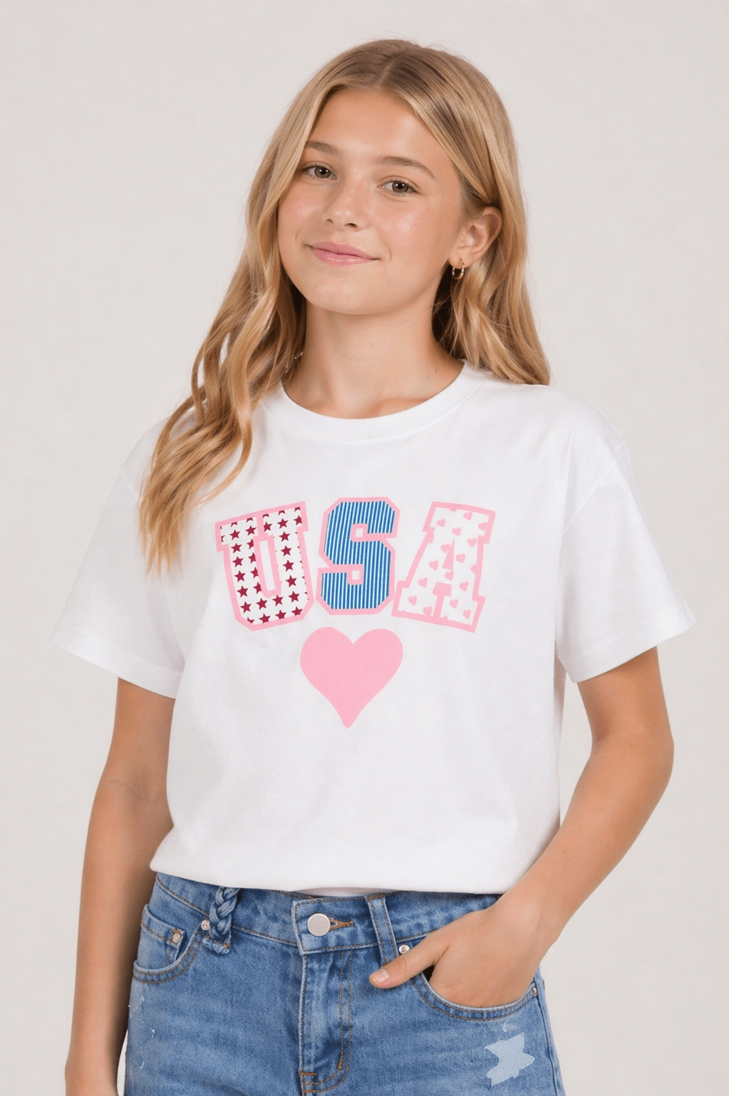 Tween Theme USA Party T-Shirt - CAKEWISH