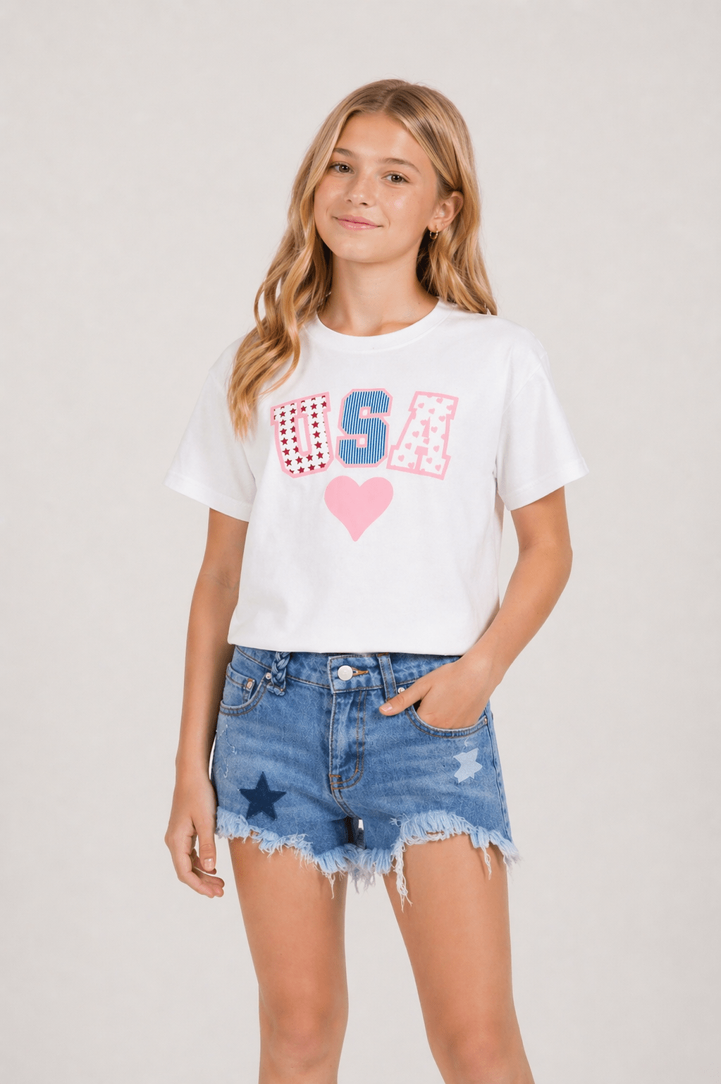 Tween Theme USA Party T-Shirt - CAKEWISH