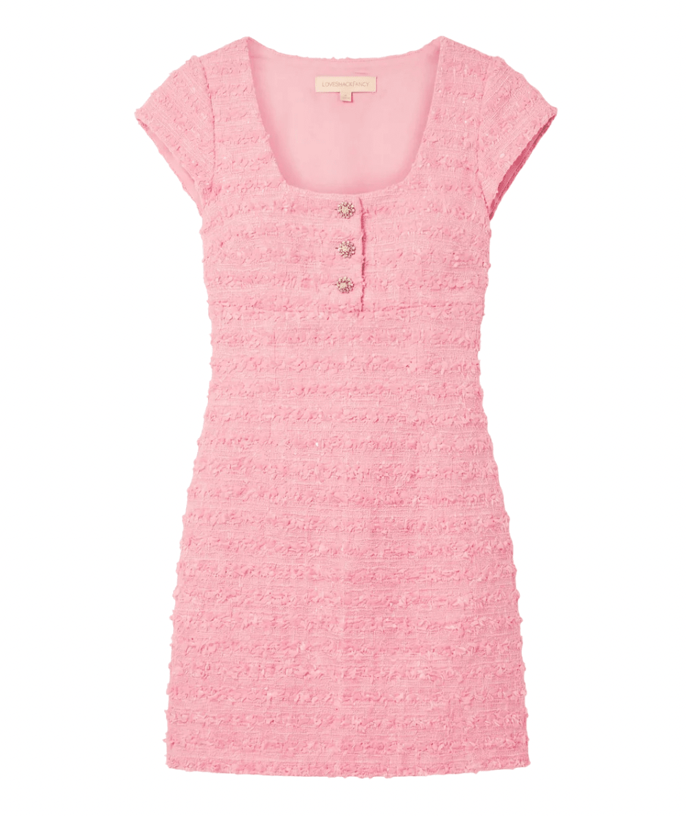 Tween Valentia Bouclé Mini Dress - CAKEWISH