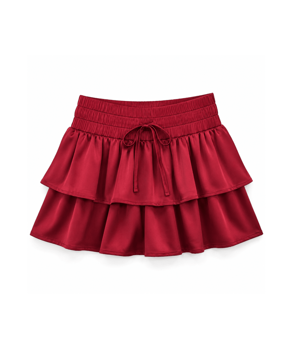Tween Willow Satin Skort - CAKEWISH