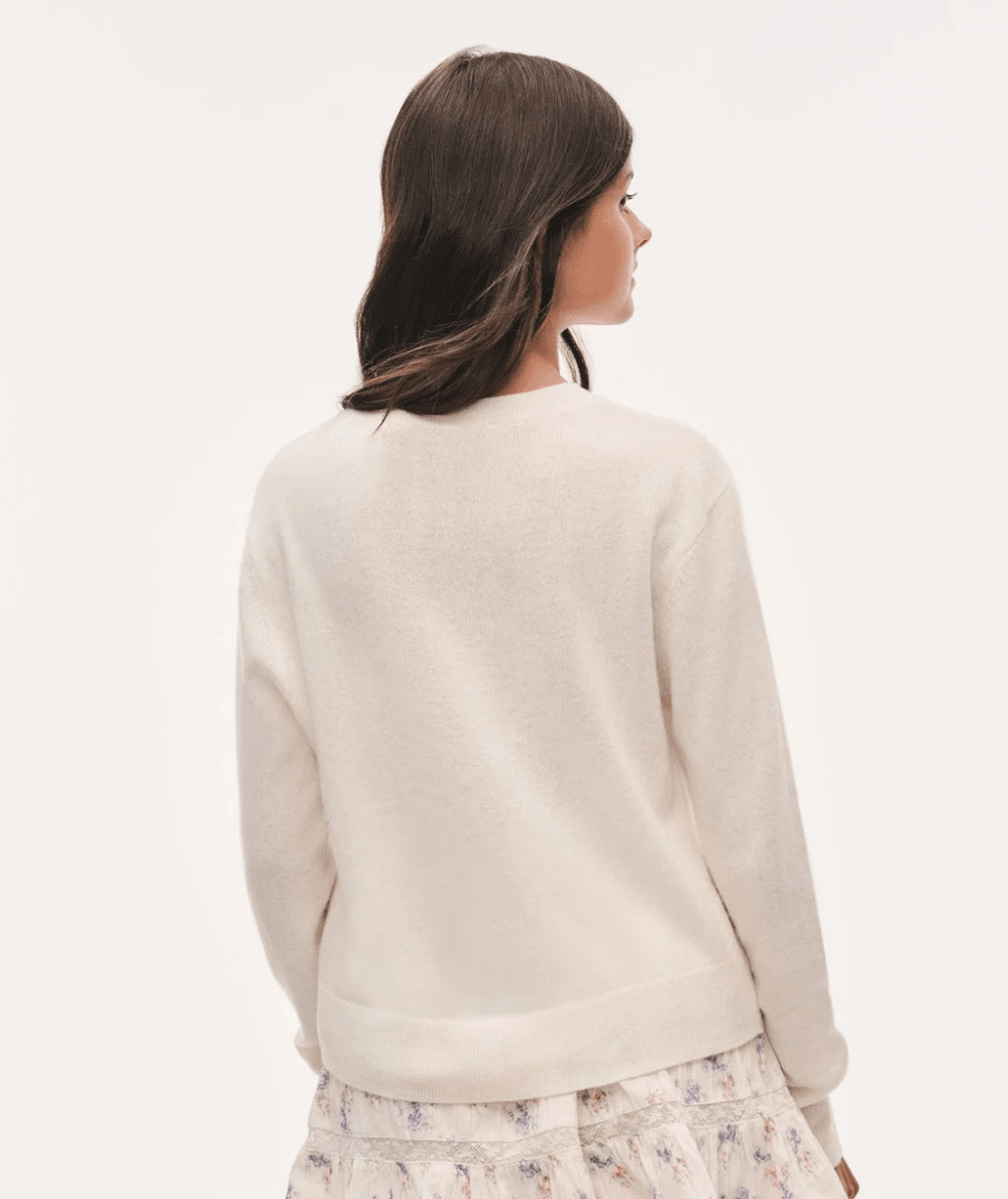 Tween Zolee Lace Bow Pullover - CAKEWISH