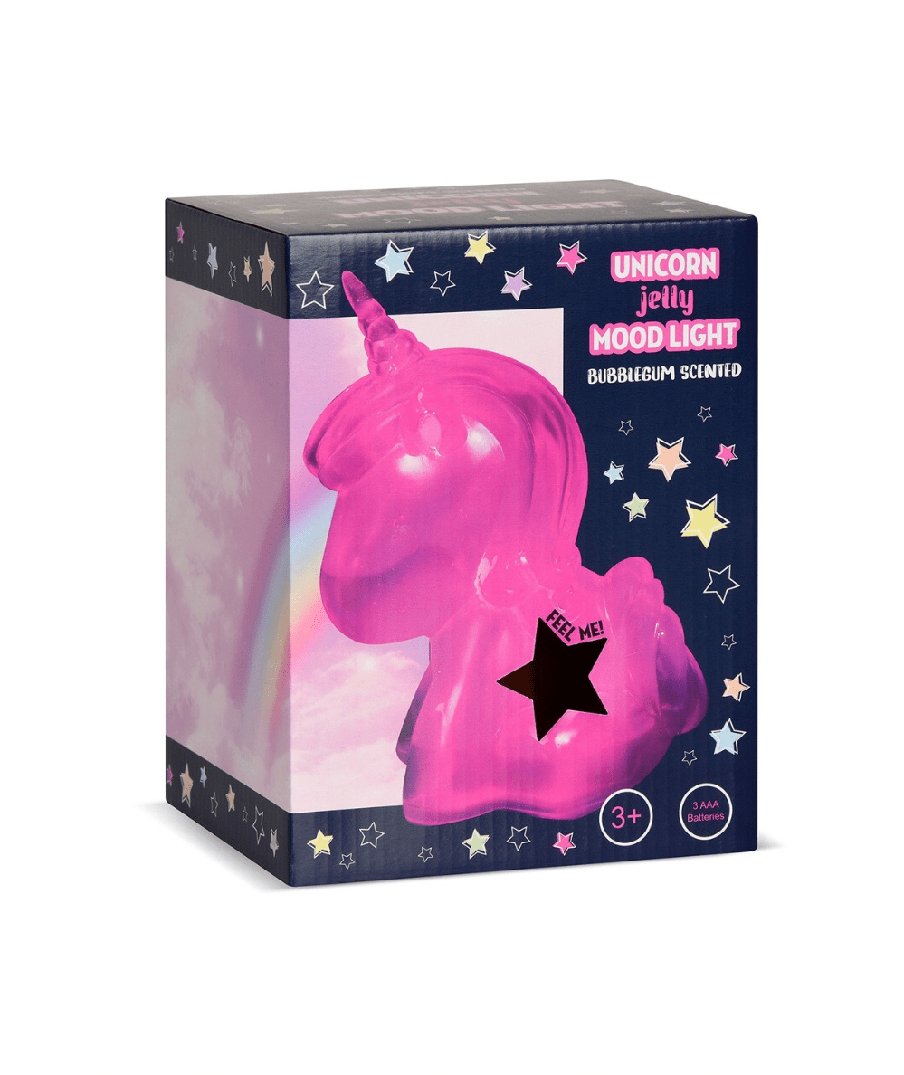 Unicorn Bubblegum Scented Jelly Mood Light - CAKEWISH