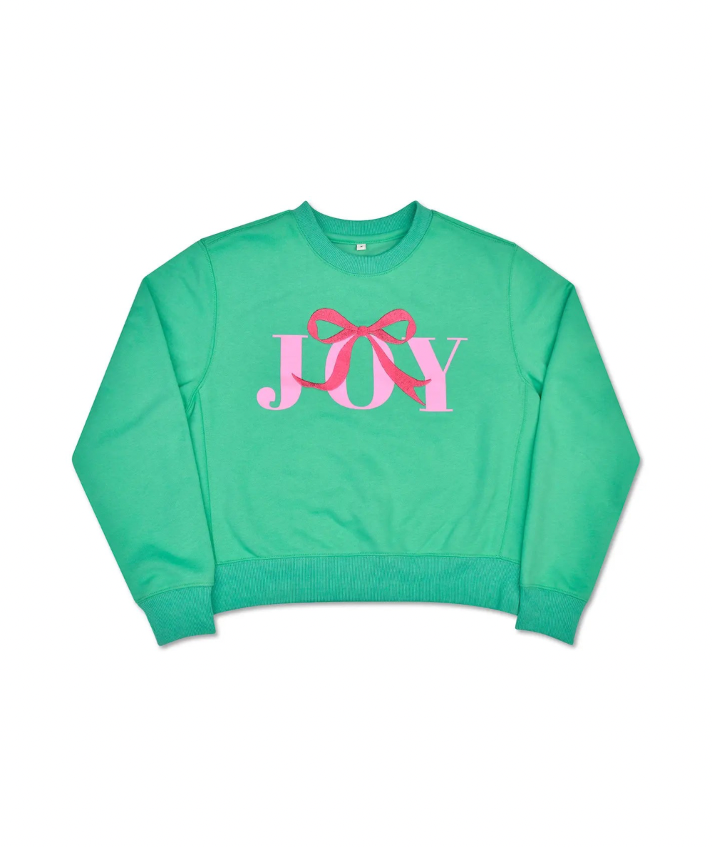 Festive Joy holiday sweatshirt for women, by Iscream - CAKEWISH