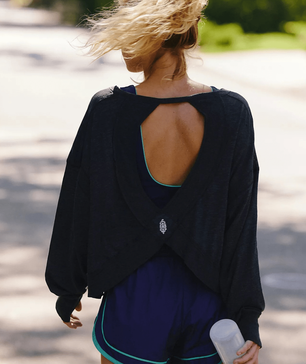 FP Movement Women’s My Time Long Sleeve Layer Tee featuring long sleeves with ribbed wrist detailing - CAKEWISH.