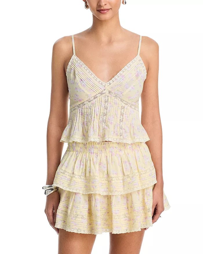 Women’s Cotton Ruffle Mini Skirt - CAKEWISH