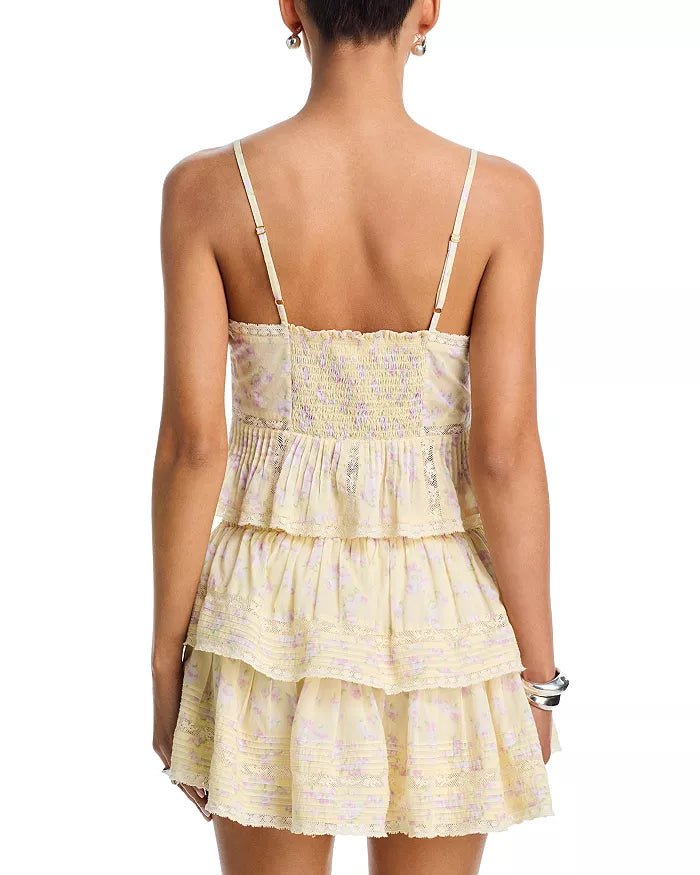 Women’s Cotton Ruffle Mini Skirt - CAKEWISH