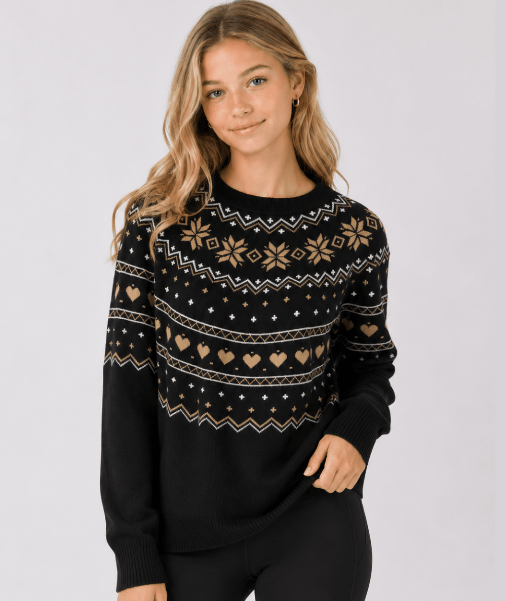 Women’s Elizabeth Mystic Fairisle Sweater - CAKEWISH